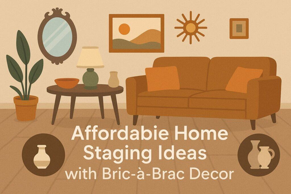 Affordable Home Staging Ideas with Bric-à-Brac Decor