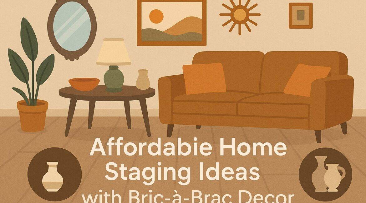 Affordable Home Staging Ideas with Bric-à-Brac Decor