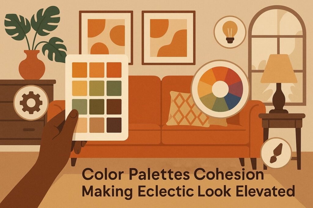 Color Palettes and Cohesion: Making Eclectic Look Elevated
