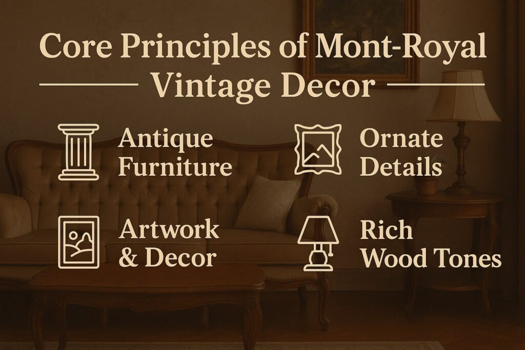 Core Principles of Mont-Royal Vintage Decor
