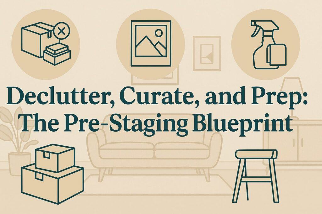 Declutter, Curate, and Prep: The Pre-Staging Blueprint