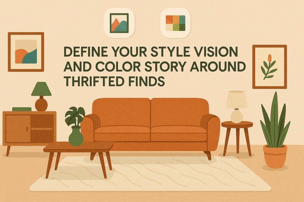 Define Your Style Vision and Color Story Around Thrifted Finds