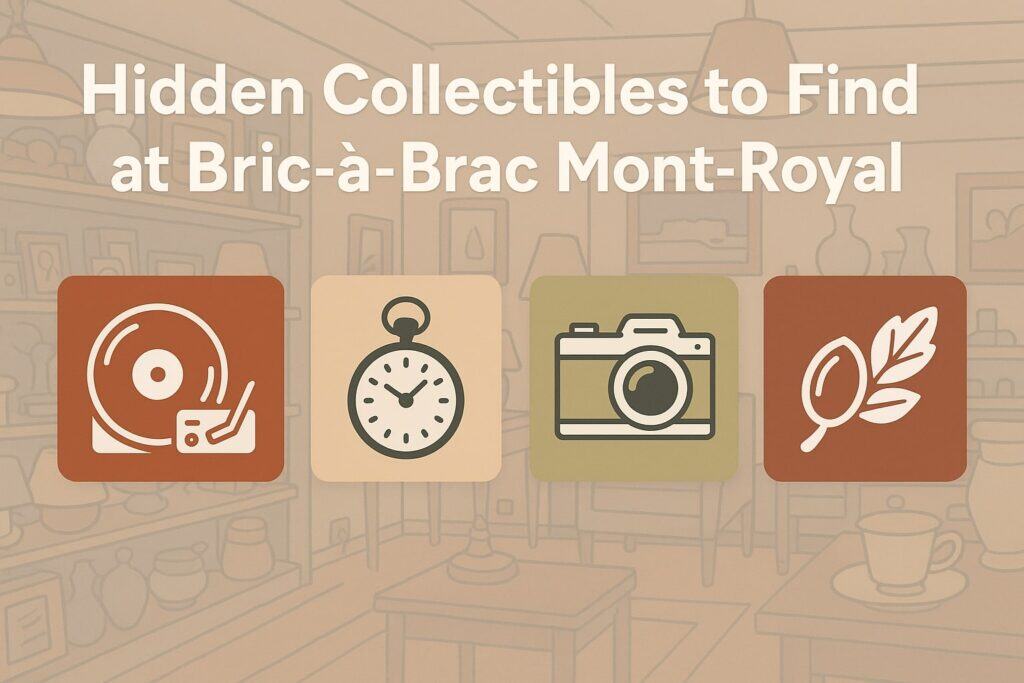 Hidden Collectibles to Find at Bric-à-Brac Mont-Royal