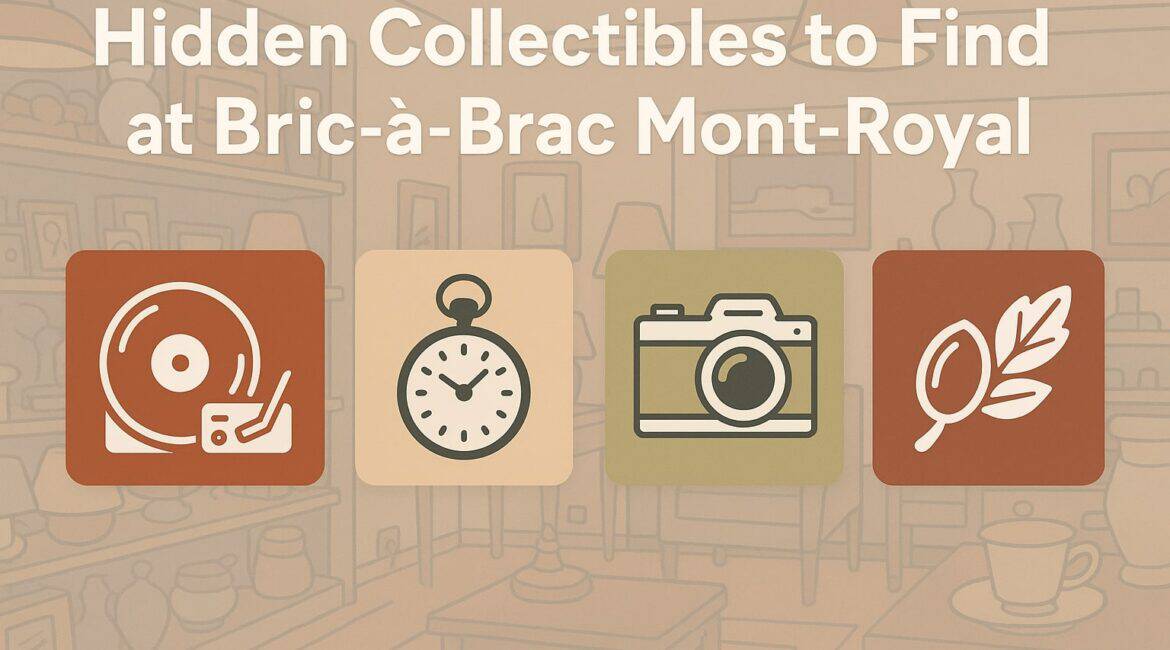 Hidden Collectibles to Find at Bric-à-Brac Mont-Royal