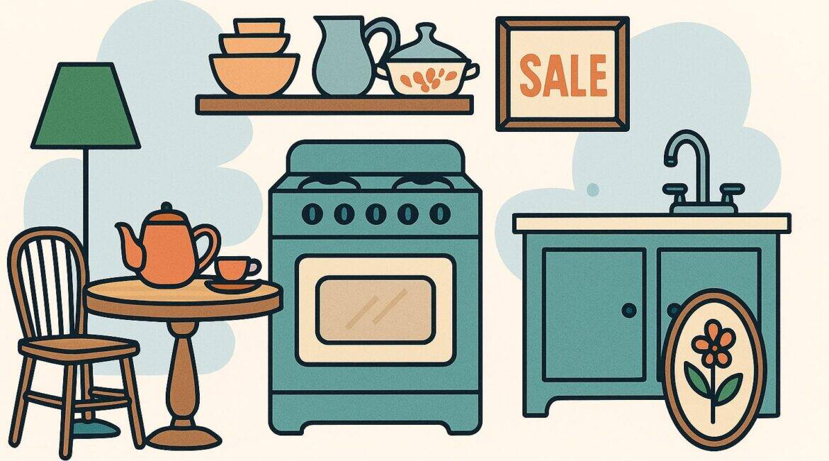 How to Design a Vintage-Inspired Kitchen with Thrifted Finds