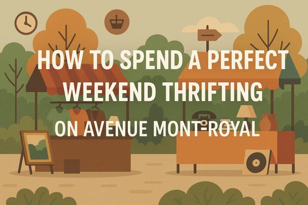 How to Spend a Perfect Weekend Thrifting on Avenue Mont-Royal