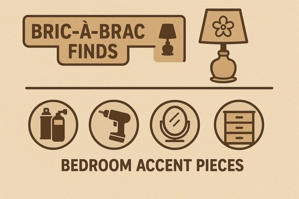 How to Turn Bric-à-Brac Finds into Bedroom Accent Pieces