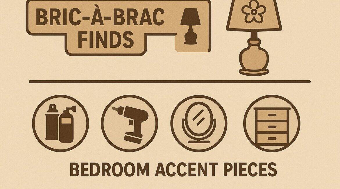 How to Turn Bric-à-Brac Finds into Bedroom Accent Pieces