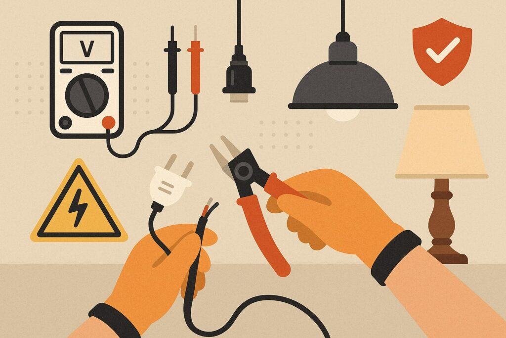 Safety First: Electrical Basics for Upcycling Lighting Fixtures from Thrift Shops