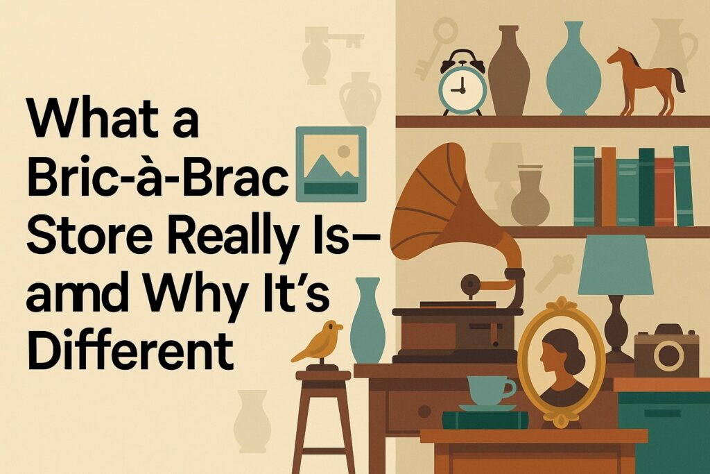 What a Bric-à-Brac Store Really Is—and Why It’s Different