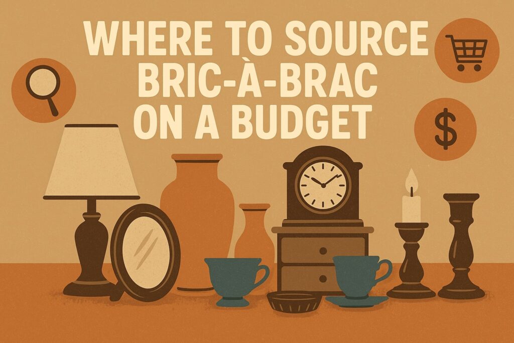 Where to Source Bric-à-Brac on a Budget (Without Sacrificing Style)