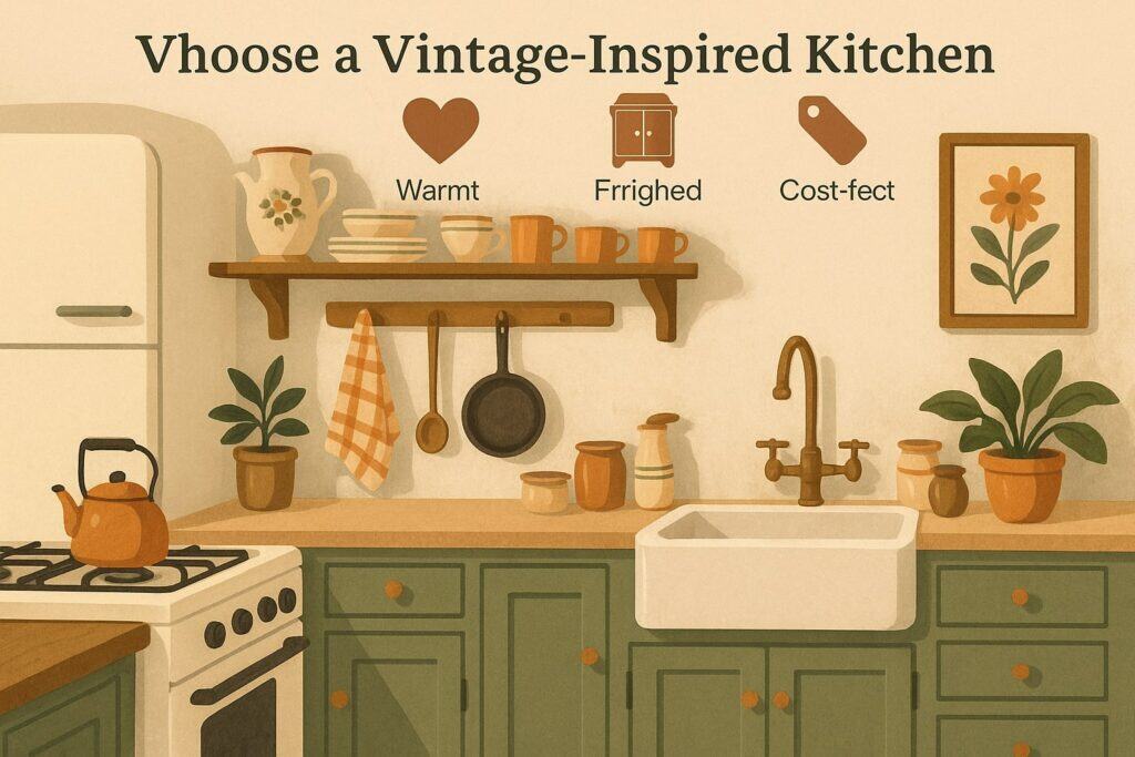 Why Choose a Vintage-Inspired Kitchen with Thrifted Finds