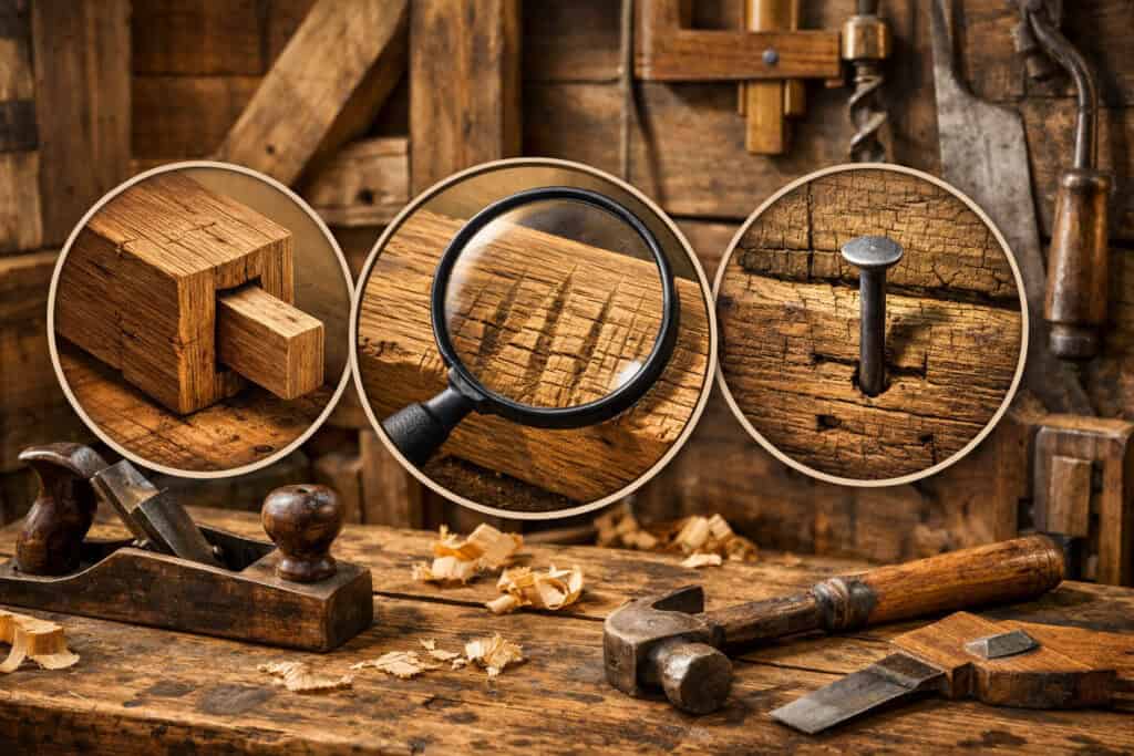 Construction Clues: Wood, Joinery, and Tool Marks That Reveal the Truth