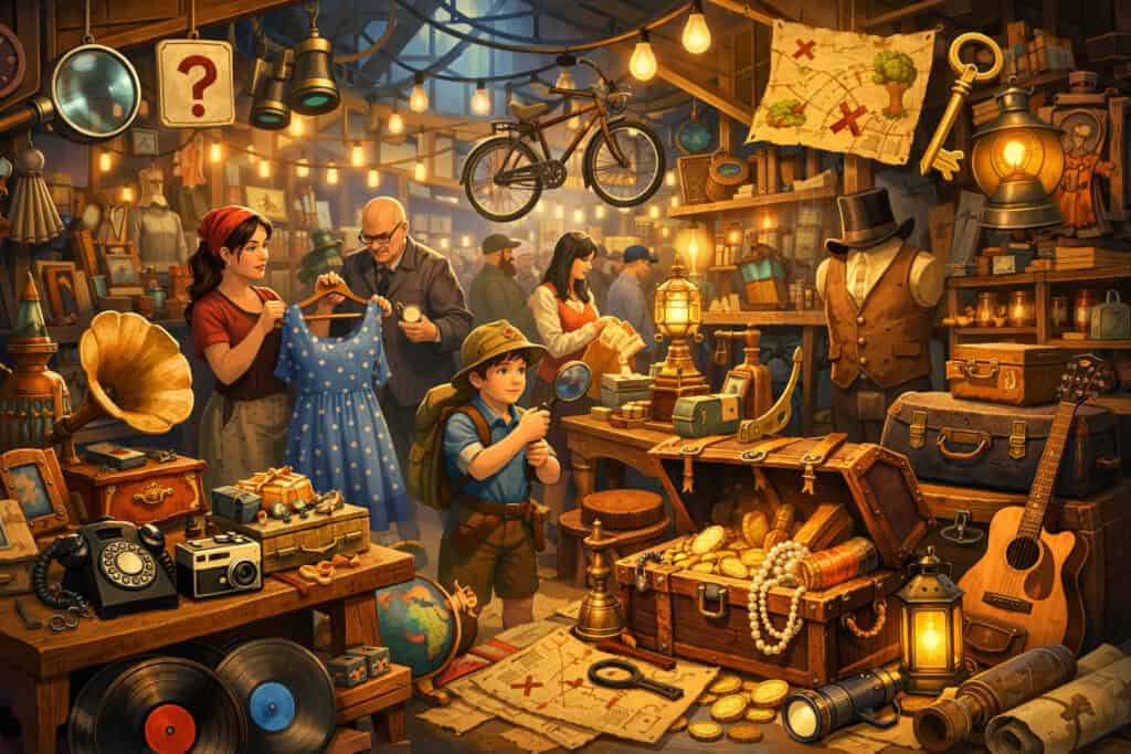 Flea Markets and Indoor Treasure Hunts: Marché aux Puces St-Michel and Beyond