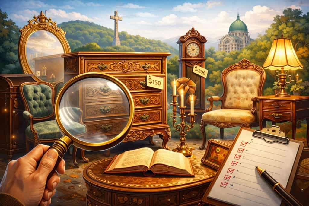 How to Spot Antique Furniture in Mont-Royal