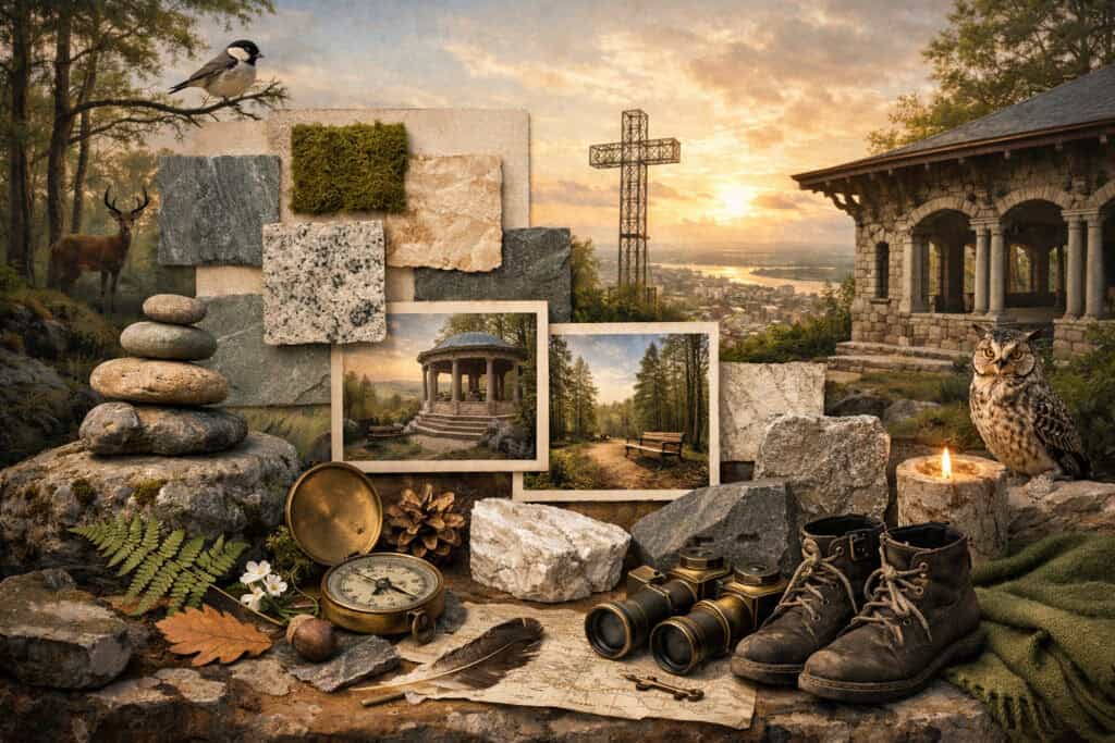 The Mont-Royal Mood Board: Nature, Stone, and Quiet Grandeur