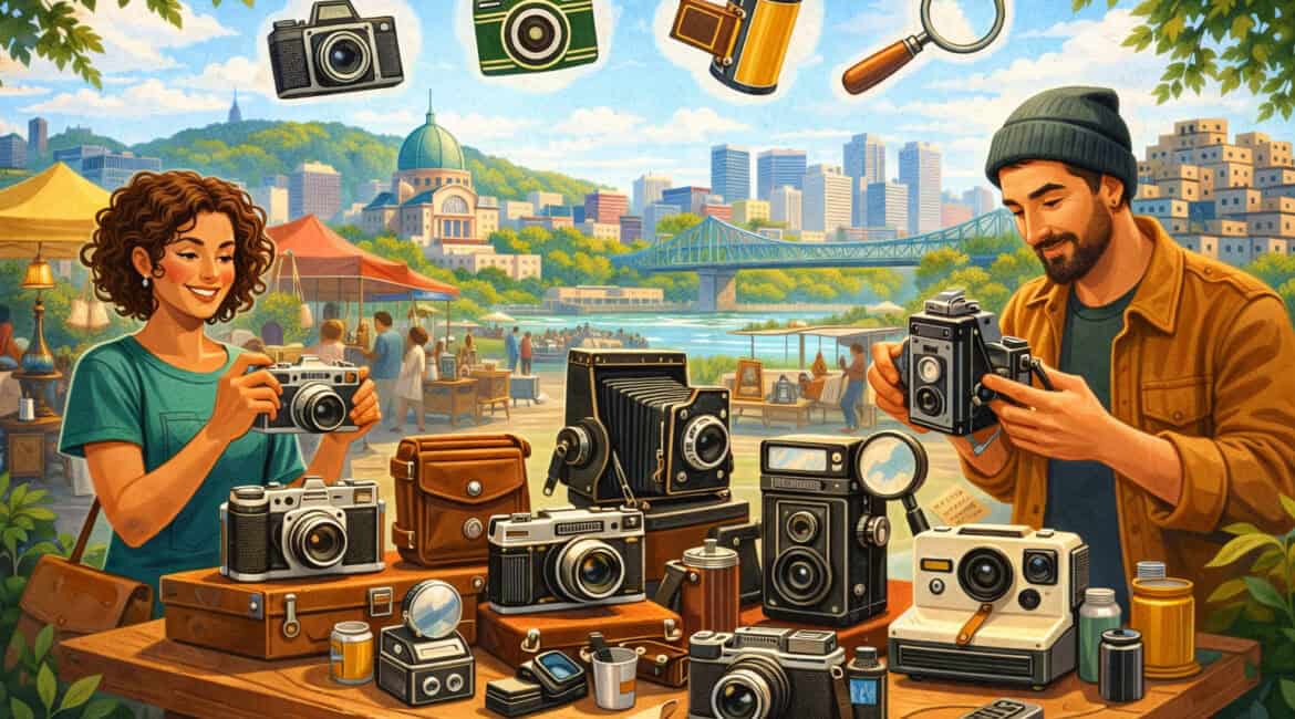 Vintage Cameras Found in Montreal Bric-à-Brac