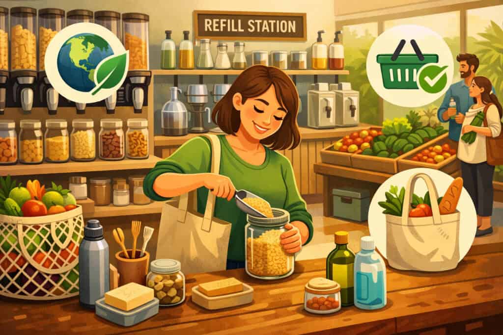 Zero-Waste and Refill Shopping: How to Start Without Overcomplicating It