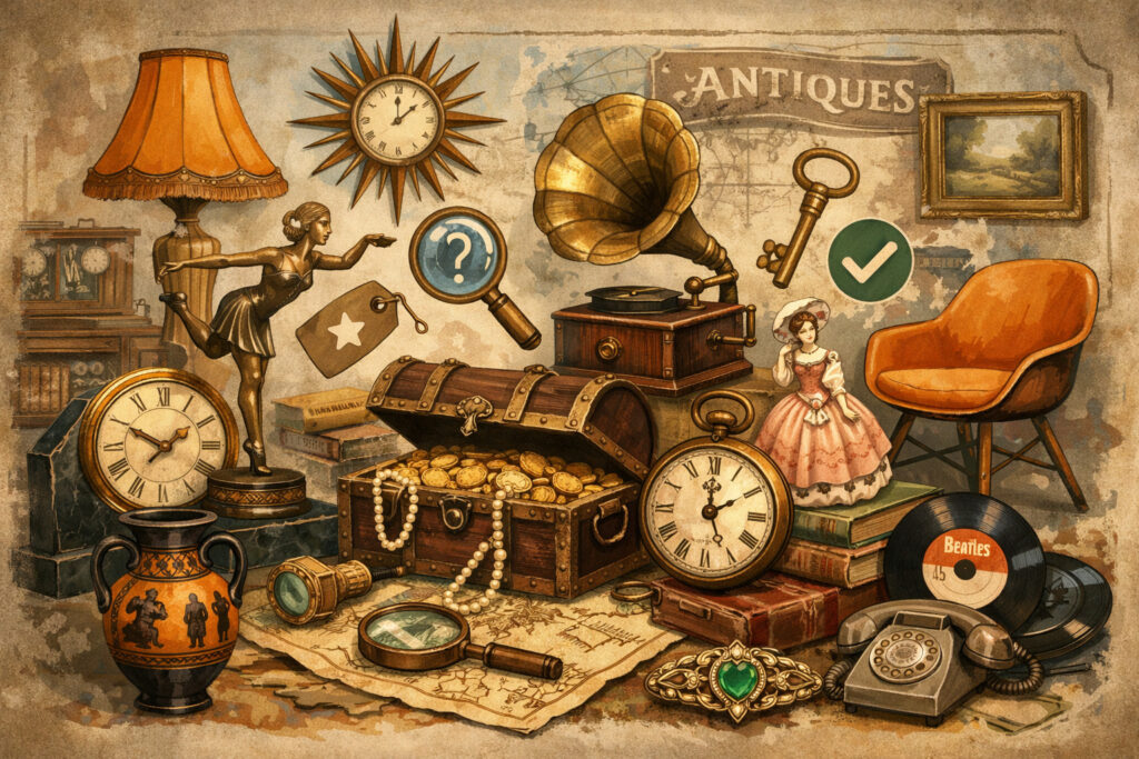 Vintage and treasure spotting: eras, design cues, and authenticity basics (without overclaiming)