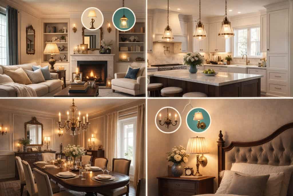Vintage Lighting Ideas for Mont-Royal Interiors (Complete Room-by-Room Guide)
