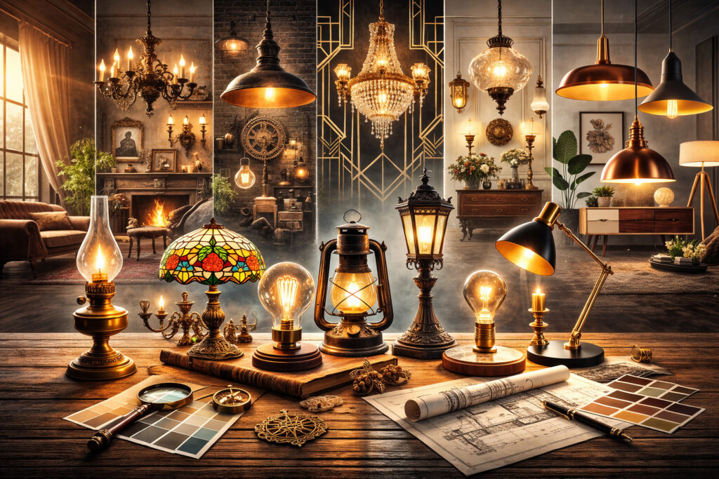 What Vintage Lighting Really Means (And How to Choose the Right Era)